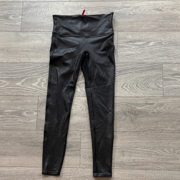 SPANX Charcoal Shaping Leggings - Picture 1 of 3